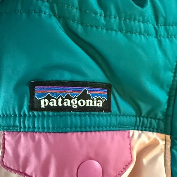 Patagonia Teal and Pink Jacket - Picture 2 of 7